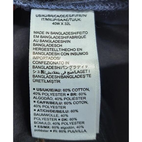 Amazon Essentials Men's Classic Fit Wrinkle Resistant Chino Pants Indigo 40Wx32L - Picture 10 of 15